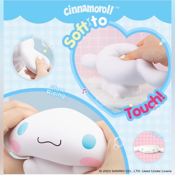 NIB! JUMBO 11 INCH LONG CINNAMOROLL SQUISHY! AND! SURPRISE GIFTS W/ PURCHASE! - Picture 5 of 13